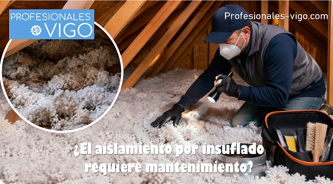 ¿El aislamiento por insuflado requiere mantenimiento?